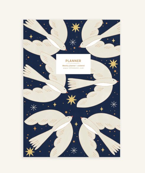 Birds At Night | Weekly Planner