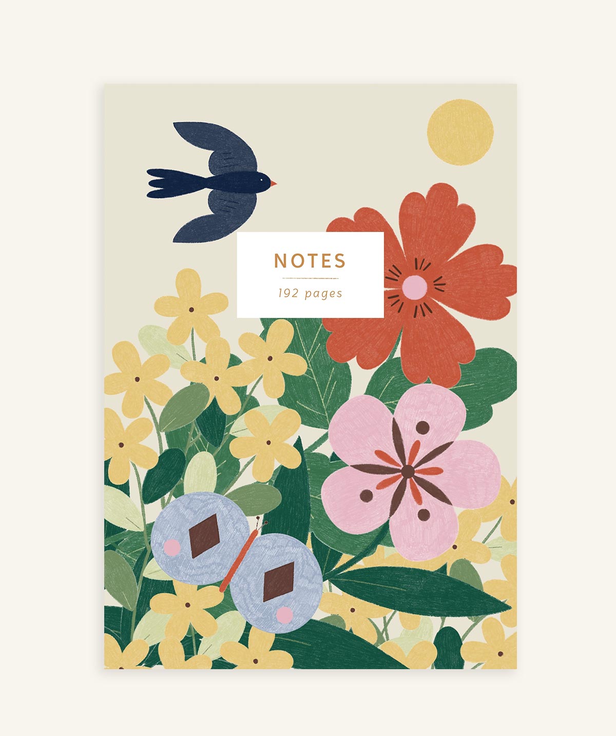 Bird & Butterfly | A5 Notebook