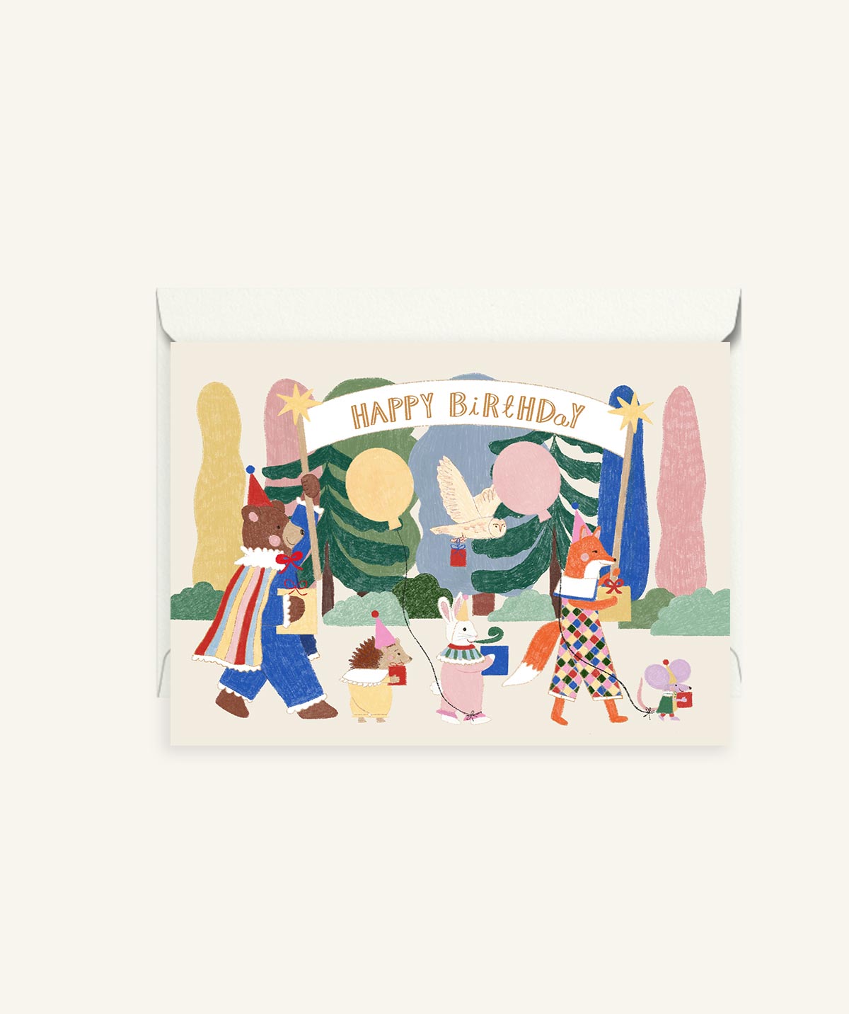 Animals Parade | Children's Birthday Card