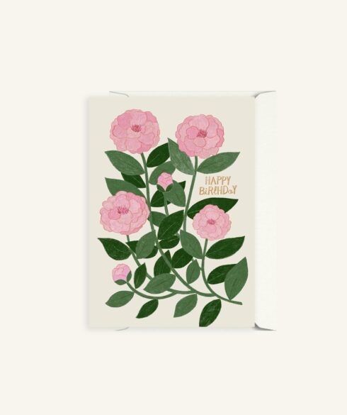 Camellias | Birthday Card