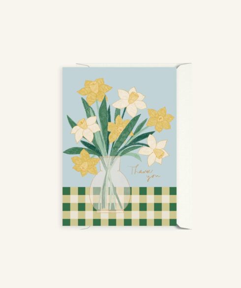 thank you card, greeting card, luxury greeting card, Little Lenni