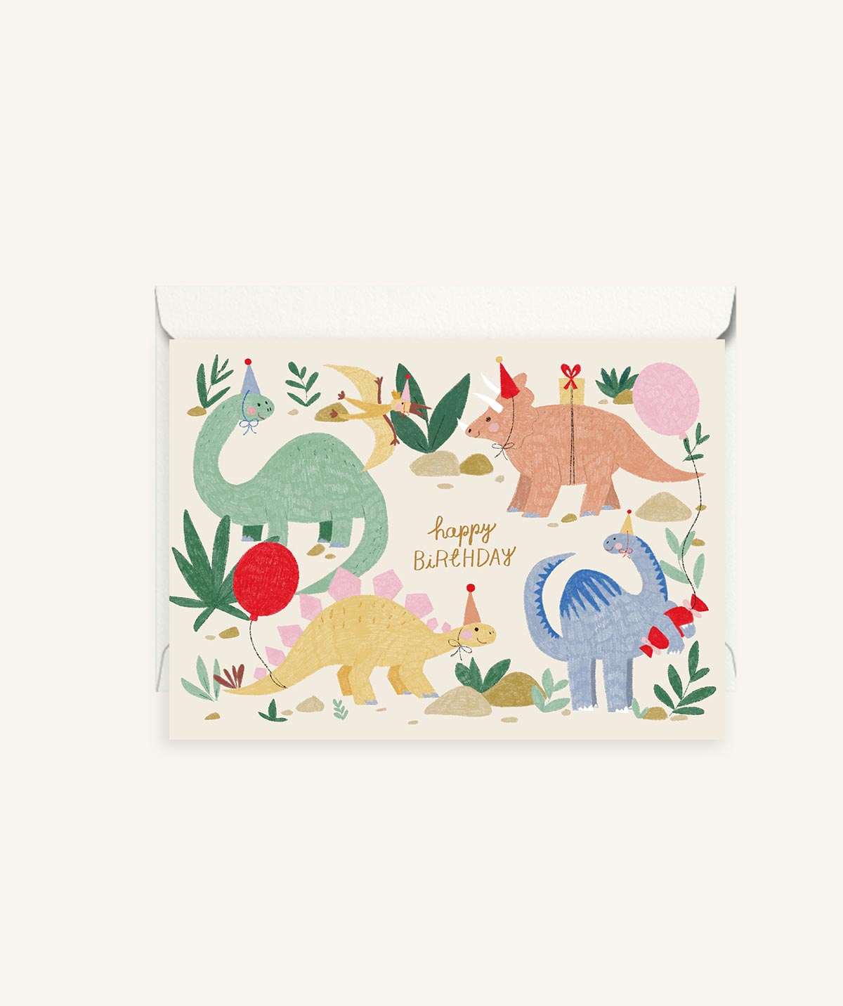Dinosaurus Party | Children's Birthday Card