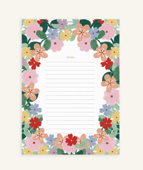 Flowers | A5 Notepad