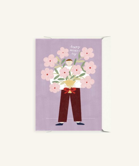 Rose Flowers Bouquet | Mother's Day Card