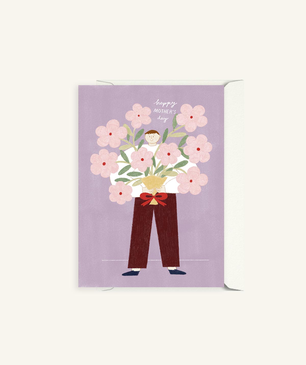 Rose Flowers Bouquet | Mother's Day Card