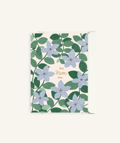 Blue Flowers | Mother's Day Card