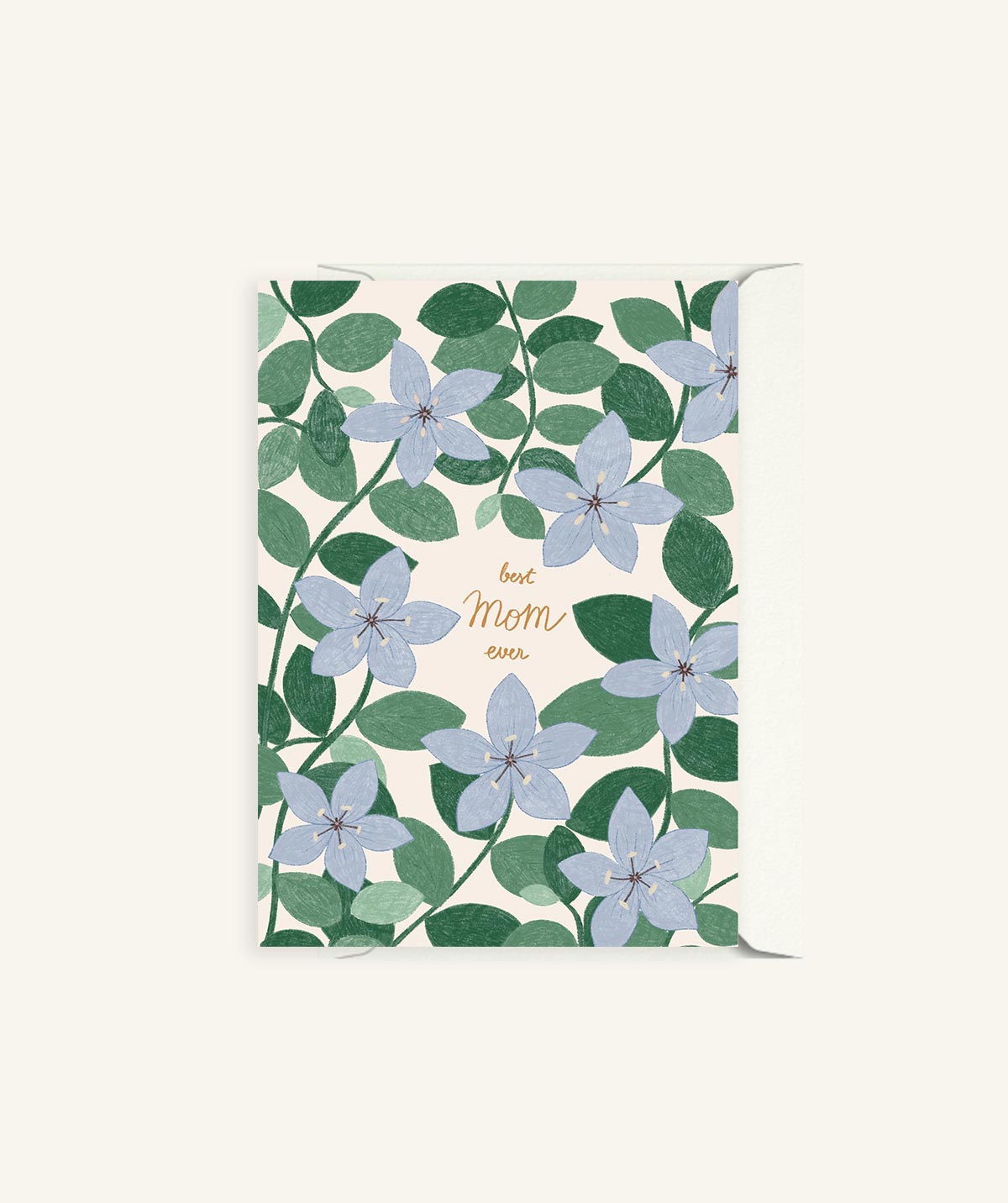 Blue Flowers | Mother's Day Card