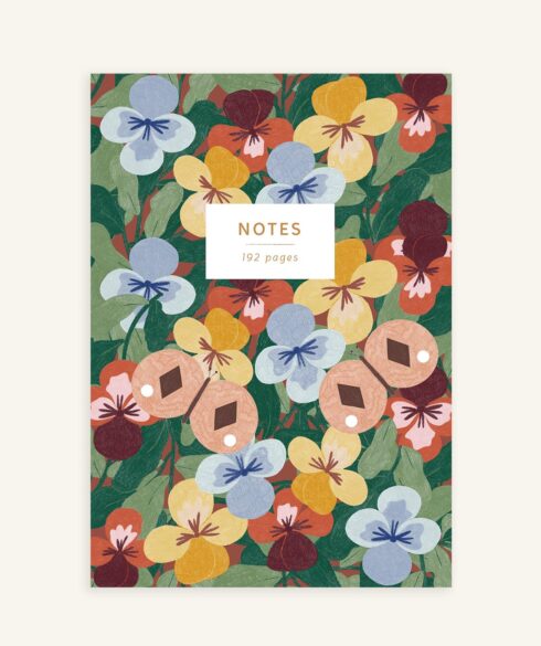 Pansies | A5 Notebook