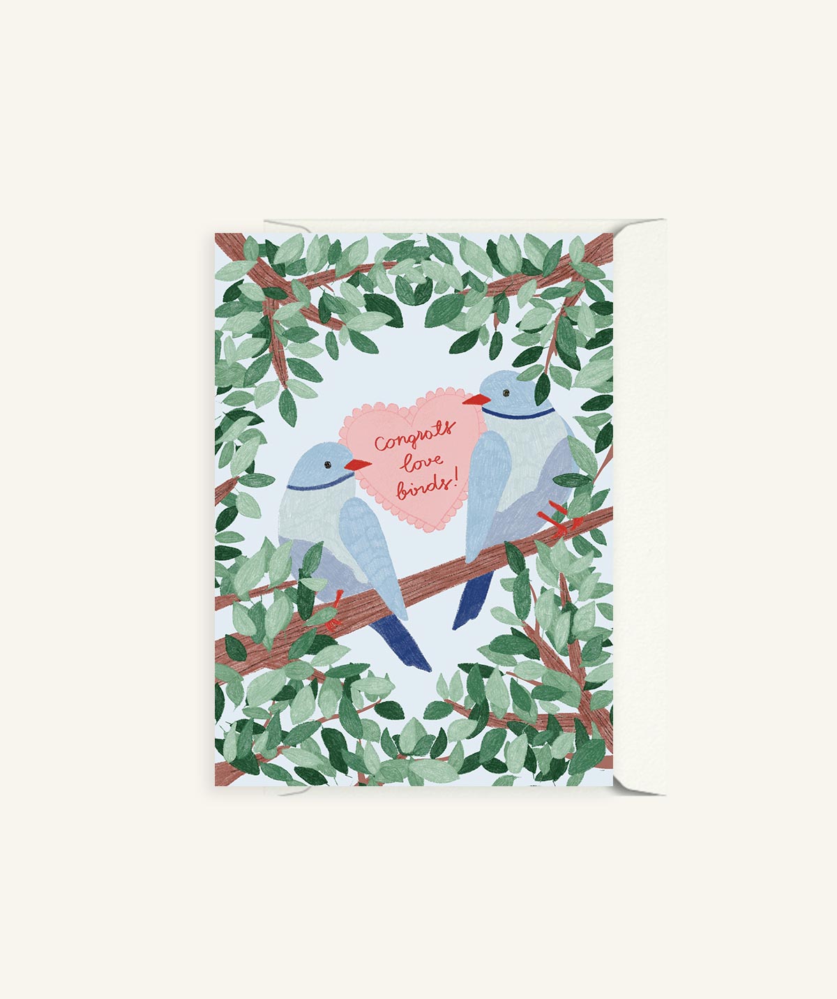 Love Birds | Wedding Card